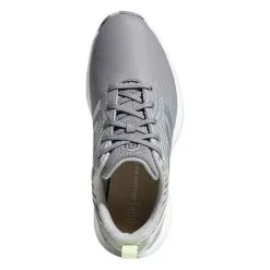 Adidas Ladies S2G Spikeless Lace Shoes Grey Three - Silver Met - Almost Lime -Golf Bags Shop P GZ3911ADIDASSHOESGREYSILVERLIMELADIES 3 L