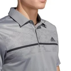 Adidas Gents Prime Green Print Polo Shirt Grey Three 9 Adidas Gents Prime Green Print Polo Shirt Grey Three -Golf Bags Shop P HA5575ADIDASSHIRTGREYGENTS 6 L