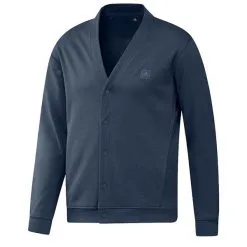 Adidas Gents Go-To Primeblue Cardigan Crew Navy