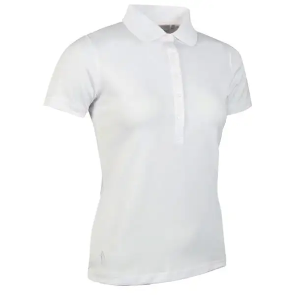 Glenmuir Ladies Paloma Polo Shirt White-LSP2540 3 Glenmuir Ladies Paloma Polo Shirt White-LSP2540