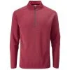 PING RAMSEY 1/2 ZIP FLEECE TOP Red Marl -Golf Bags Shop P P03356PINGGENTSRAMSEYZIPTOPREDMARL L