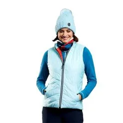 Ping Ladies Cece Padded Reversible Vest Navy Multi - Aquatic -Golf Bags Shop P P93576PINGVESTNAVYMULTIAQUATICLADIES 4 L