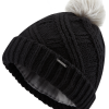 Ping Ladies Shannon Bobble Beanie Black 2 Ping Ladies Shannon Bobble Beanie Black -Golf Bags Shop P93602 SHANNON BLACK FRONT 1