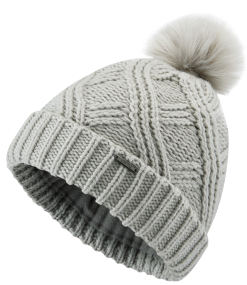 Ping Ladies Shannon Bobble Beanie Silver