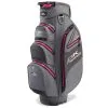 PowaKaddy Dri-Tech Cart Bag Gunmetal Hot Pink 22 -Golf Bags Shop PW22A0301003 L