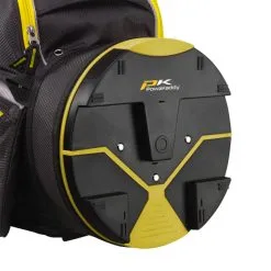 PowaKaddy X-Lite Bag Black/Titanium /Yellow -Golf Bags Shop PowaKaddy Cart Bag Base X Lite Yellow