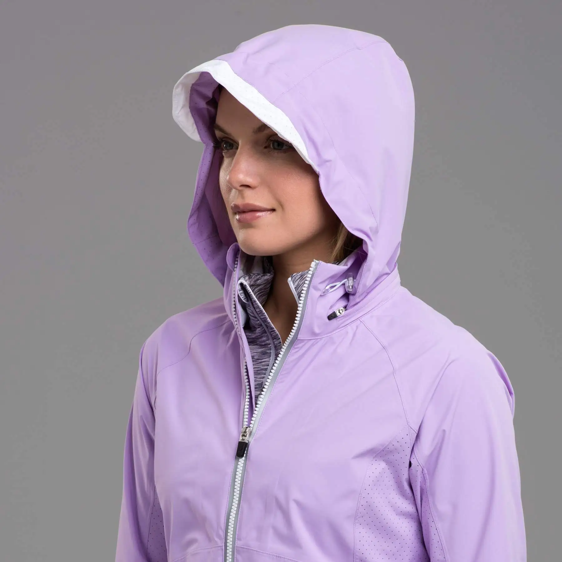 Zero Restriction Restriction Ladies Olivia Hooded Waterproof Jacket DAZED 4 Zero Restriction Restriction Ladies Olivia Hooded Waterproof Jacket DAZED - Image 2