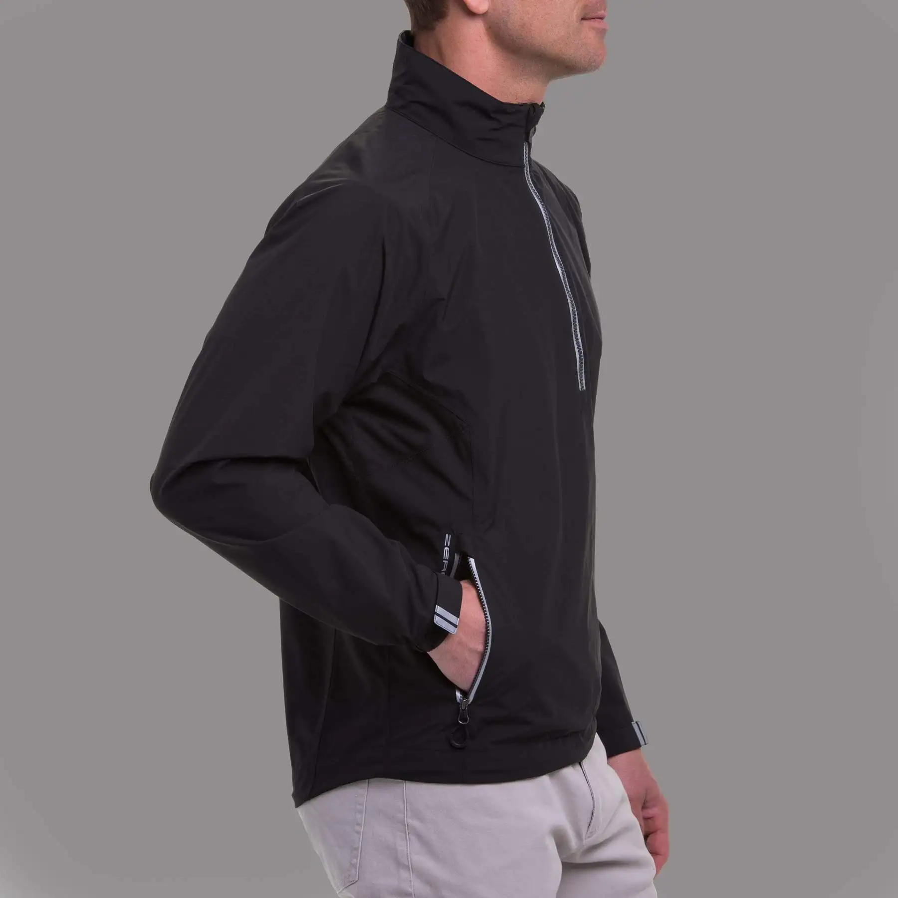 Zero Restriction Gents POWER TORQUE 1/4 ZIP Black 4 Zero Restriction Gents POWER TORQUE 1/4 ZIP Black - Image 2