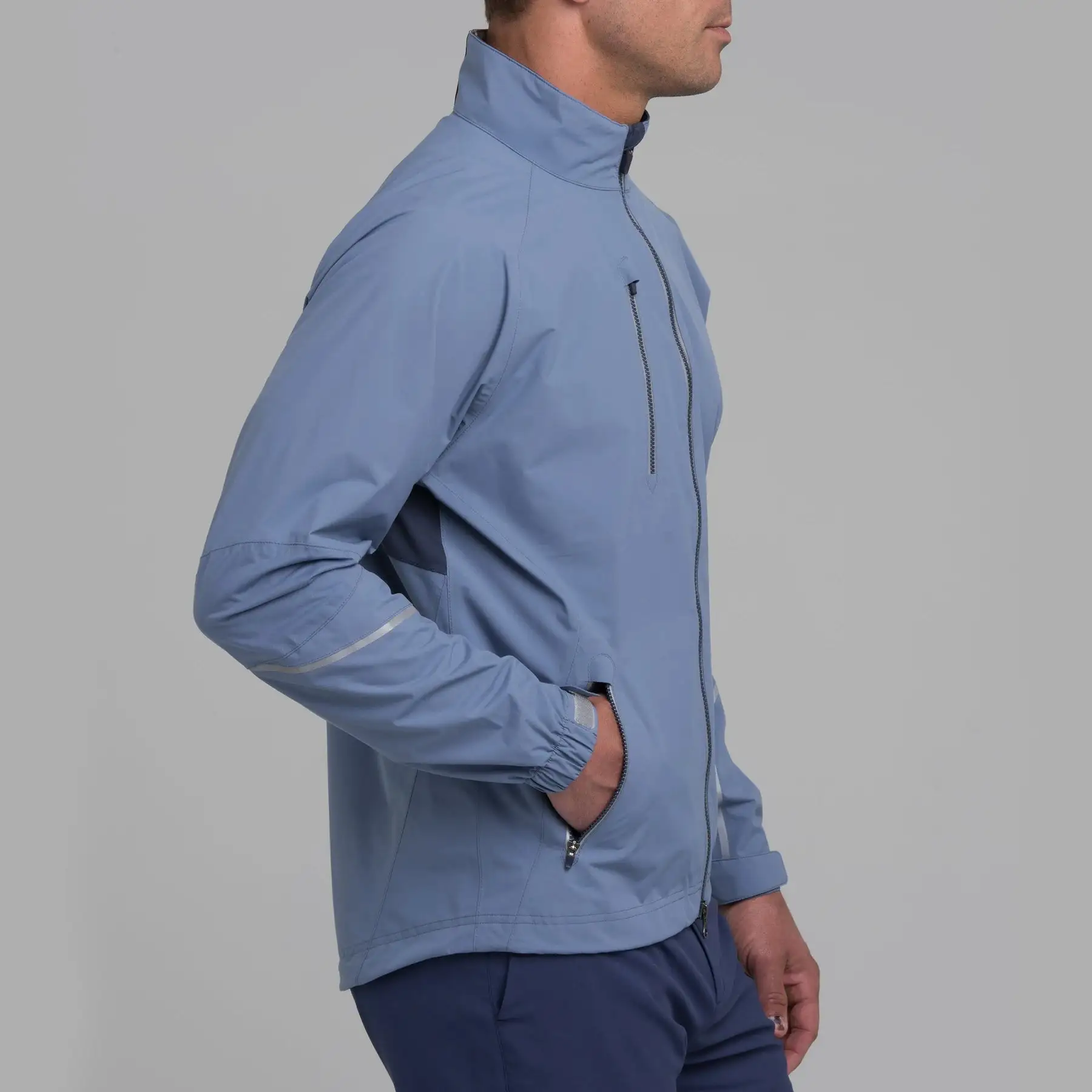 Zero Restriction Gents Full Zip Power Torque Waterproof Jacket PECONIC BLUE 4 Zero Restriction Gents Full Zip Power Torque Waterproof Jacket PECONIC BLUE - Image 2