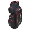 TaylorMade StormDry W/P Cart Bag Black Red 1 TaylorMade StormDry W/P Cart Bag Black Red -Golf Bags Shop TA21A0303001 L
