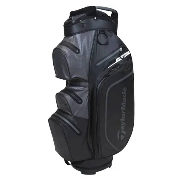 TaylorMade StormDry W/P Cart Bag Black - Charcoal 3 TaylorMade StormDry W/P Cart Bag Black - Charcoal