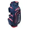 TaylorMade StormDry W/P Cart Bag Navy Red -Golf Bags Shop TA21A0303004 L