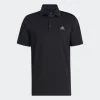 Adidas Gents Ultimate365 Solid Left Chest Polo Shirt Black