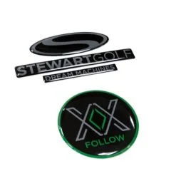 Stewart GolfRear Cover Badges -Golf Bags Shop X10 Follow Rear Badge 2 web 1024x1024