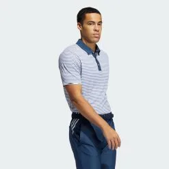 Adidas Gents HEAT.RDY MICRO-STRIPE POLO SHIRT -Golf Bags Shop b0bb4d3233bc47bf9223ac44005d847d f540
