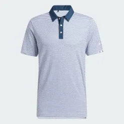 Adidas Gents HEAT.RDY MICRO-STRIPE POLO SHIRT