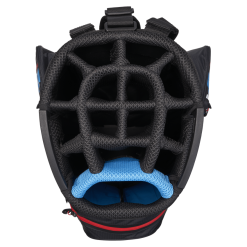 Callaway Chev Dry 14 Golf Cart Bag - Black/CYAN/Fire Red -Golf Bags Shop bags 2021 chev dry 14 cart 19011 6