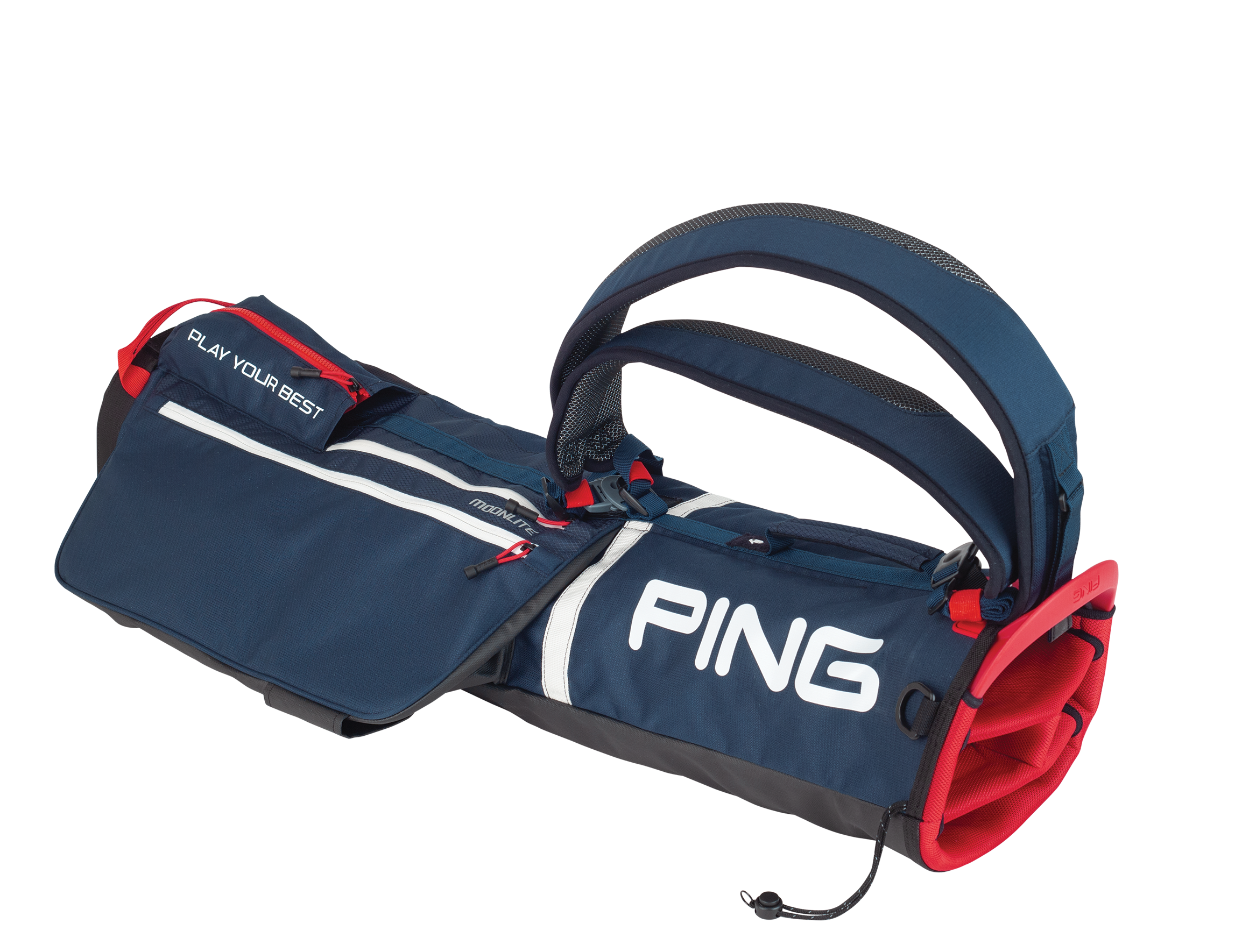 Ping Moonlite 201 Carry Bag Navy/White/Scarlet 3 Ping Moonlite 201 Carry Bag Navy/White/Scarlet