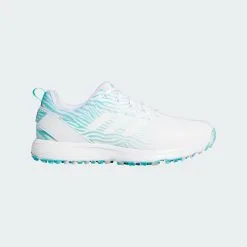 Adidas Ladies S2G Spikeless Lace Shoes Cloud White / Cloud White / Semi Mint Rush