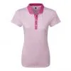 Footjoy Ladies MicroDot Golf Polo Shirt - Pink