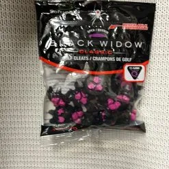 Soft Spikes Black Widow Cleats Q-LOK Fastening System