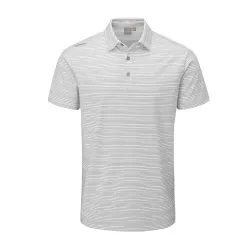 PING ALEXANDER GOLF POLO SHIRT WHITE/GRIFFIN
