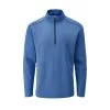 PING RAMSEY 1/2 ZIP FLEECE TOP Snorkel Blue Marl 1 PING RAMSEY 1/2 ZIP FLEECE TOP Snorkel Blue Marl -Golf Bags Shop ramsey p03356 snorkel blue marl front 1000x1000 2